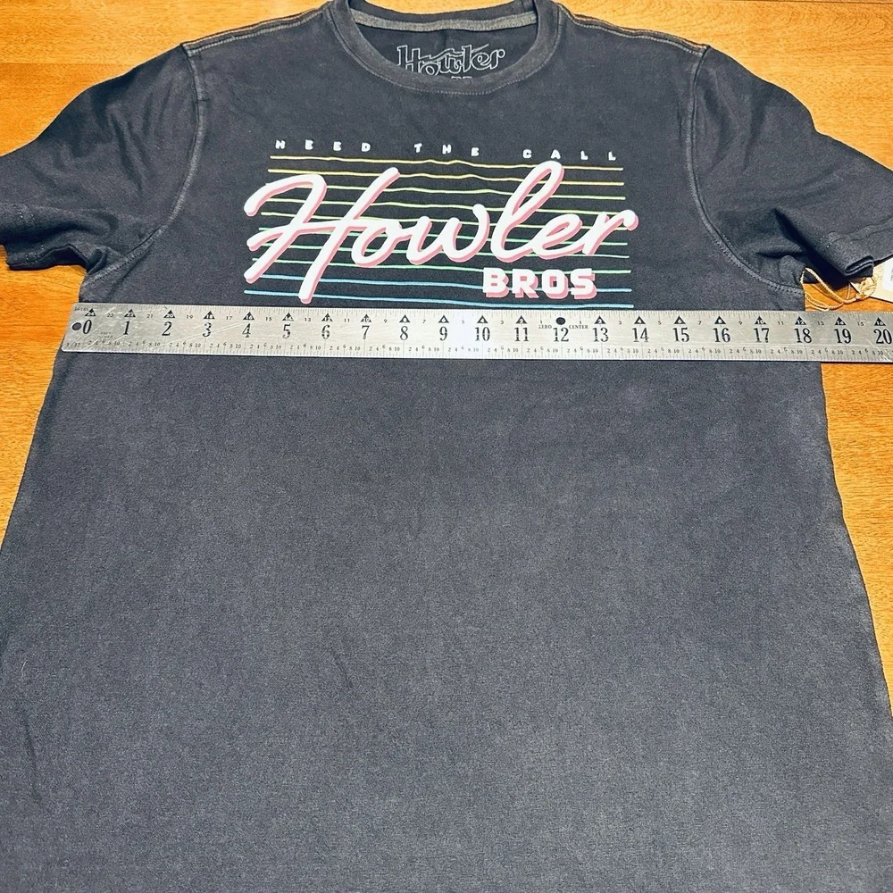 Howler Bros Brothers Beach Club t-Shirt Black Cotton $40‎ Small NWT - Picture 7 of 8